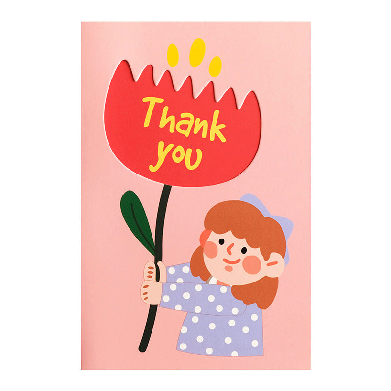 Wholesale of 10pcs/packDIY Flower Paper Cards